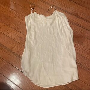 Vintage Victoria’s Secret Gold Label Silk Cream Slip Dress